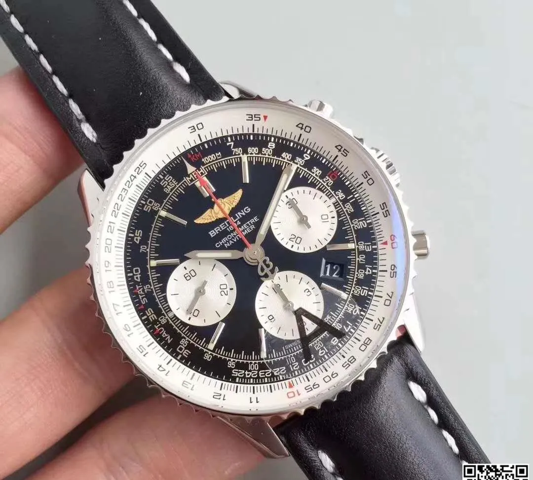 Breitling Navitimer AB012012.BB01.435X.A20BA.1 JF Factory 1:1 Best Edition Replica Watch Swiss ETA7750